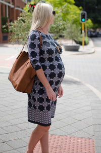 Medallion Print Maternity Dress (Final Sale)