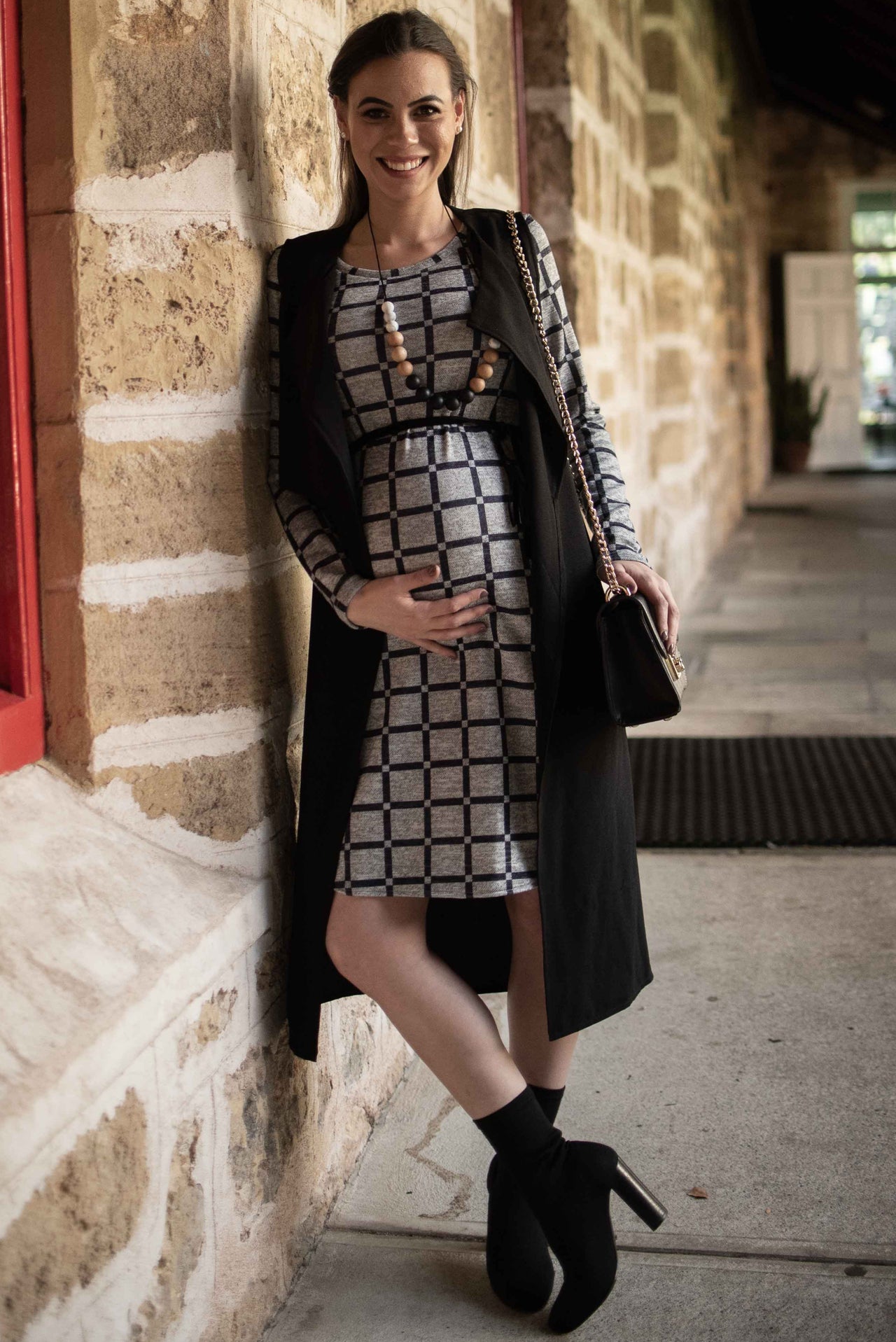 Manhattan Maternity Shift Dress (Final Sale)