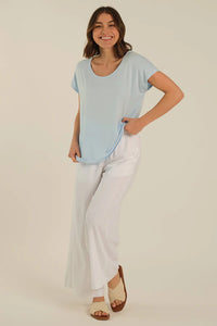 Organic Bamboo Eadie Maternity Top Top from Bamboo Body maternity store australia