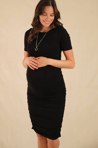 Organic Bamboo Jasper Maternity Dress