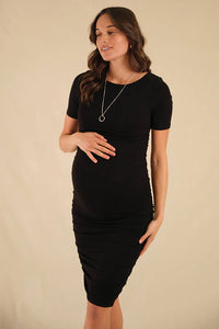 Organic Bamboo Jasper Maternity Dress