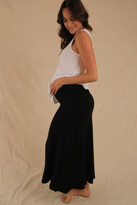 Organic Bamboo Lana Long Maternity Skirt Maternity Skirt from Bamboo Body maternity store australia