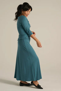 Organic Bamboo Lana Long Maternity Skirt Maternity Skirt from Bamboo Body maternity store australia