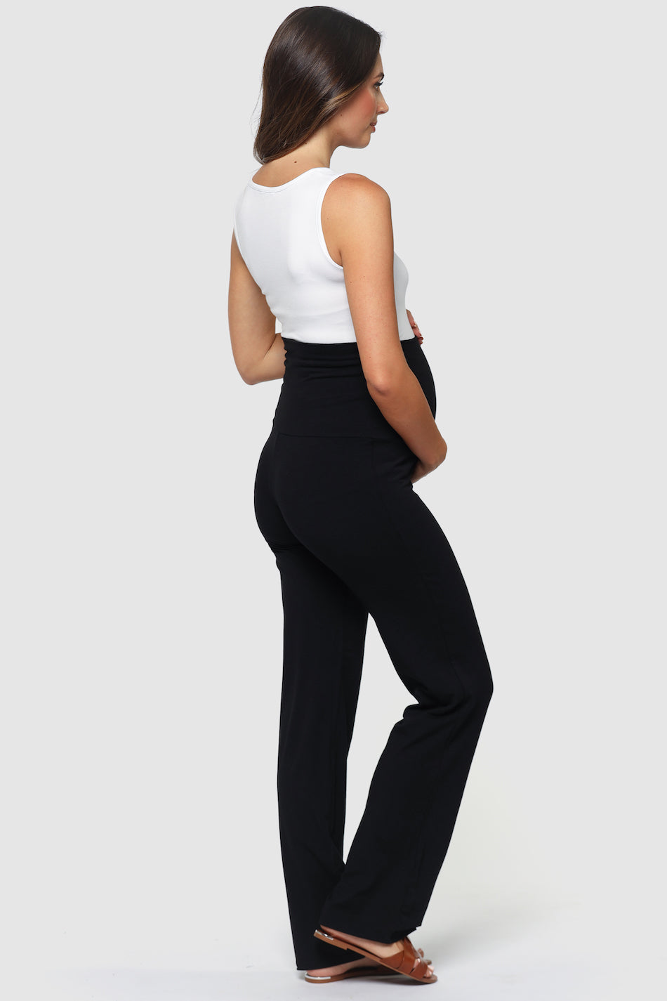 Organic Bamboo Essential Maternity Pants Pants from Bamboo Body maternity online store brisbane sydney perth australia