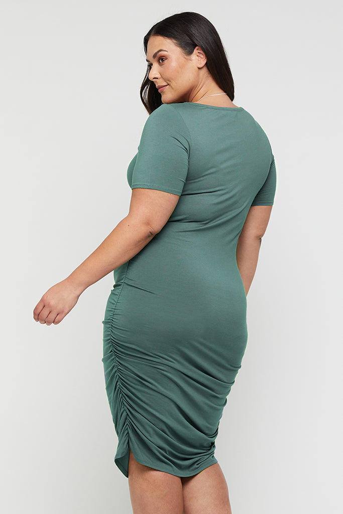 Organic Bamboo Jasper Maternity Dress Dress from Bamboo Body maternity online store brisbane sydney perth australia