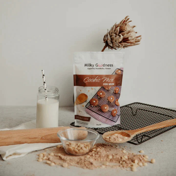 Double Choc Lactation Cookie Packet Mix Lactation Cookies from Milky Goodness maternity store australia