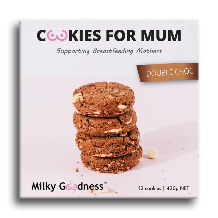 Double Choc Lactation Cookies | Milky Goodness Lactation Cookies from Milky Goodness maternity store australia