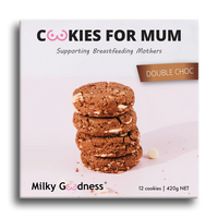 Double Choc Lactation Cookies | Milky Goodness Lactation Cookies from Milky Goodness maternity store australia