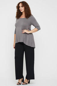 Organic Bamboo Luxe Wide Maternity Pants Pants from Bamboo Body maternity store australia