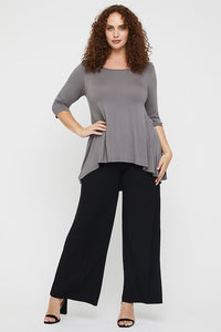 Organic Bamboo Luxe Wide Maternity Pants Pants from Bamboo Body maternity store australia