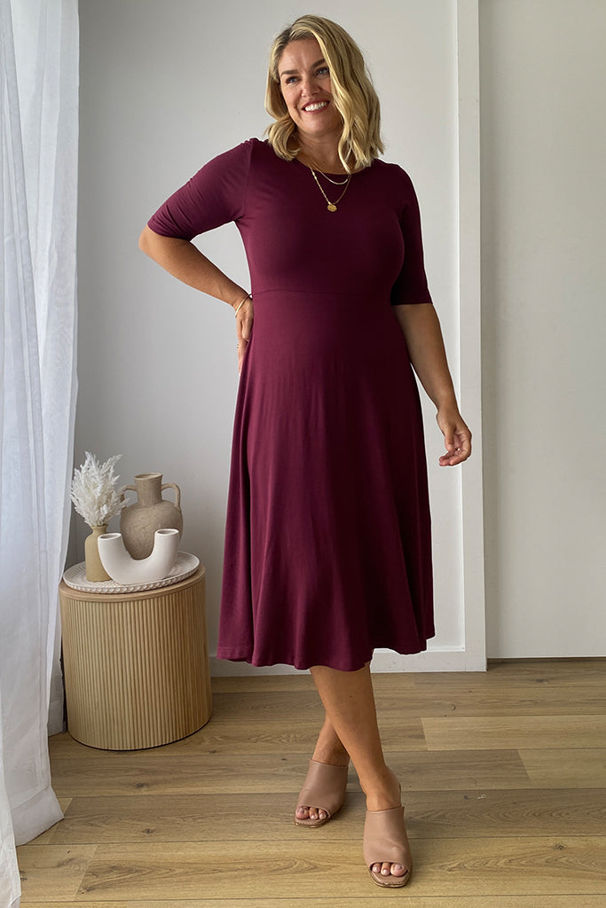 Organic Bamboo Harmony Maternity Dress Dress from Bamboo Body maternity store australia