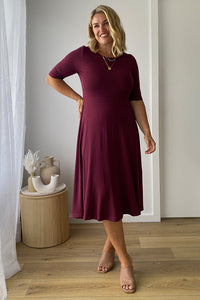 Organic Bamboo Harmony Maternity Dress Dress from Bamboo Body maternity store australia