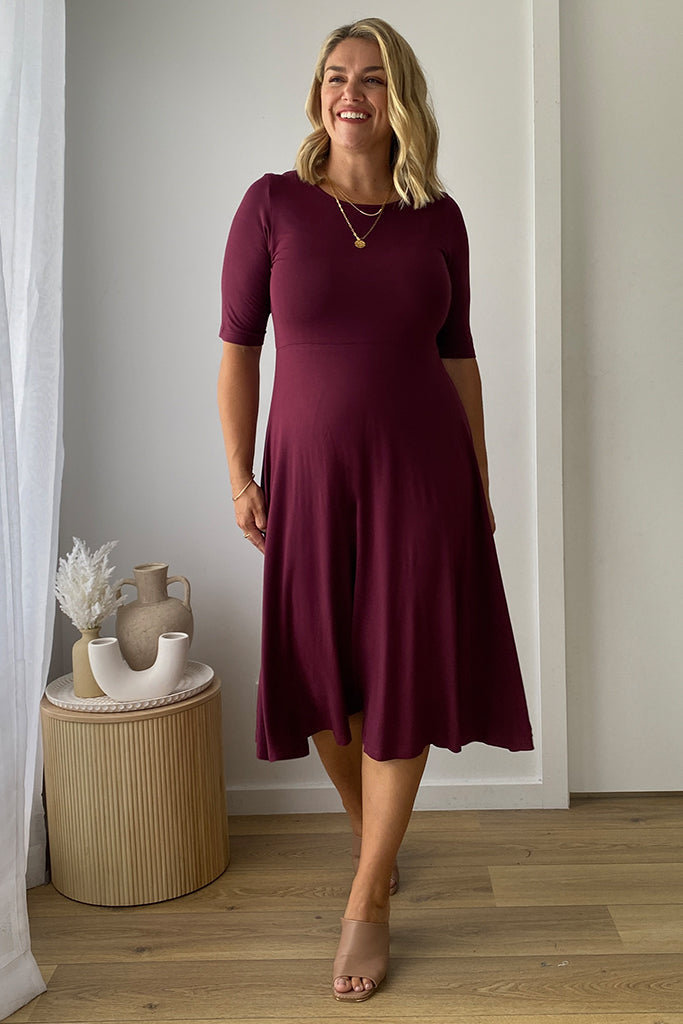 Organic Bamboo Harmony Maternity Dress Dress from Bamboo Body maternity store australia