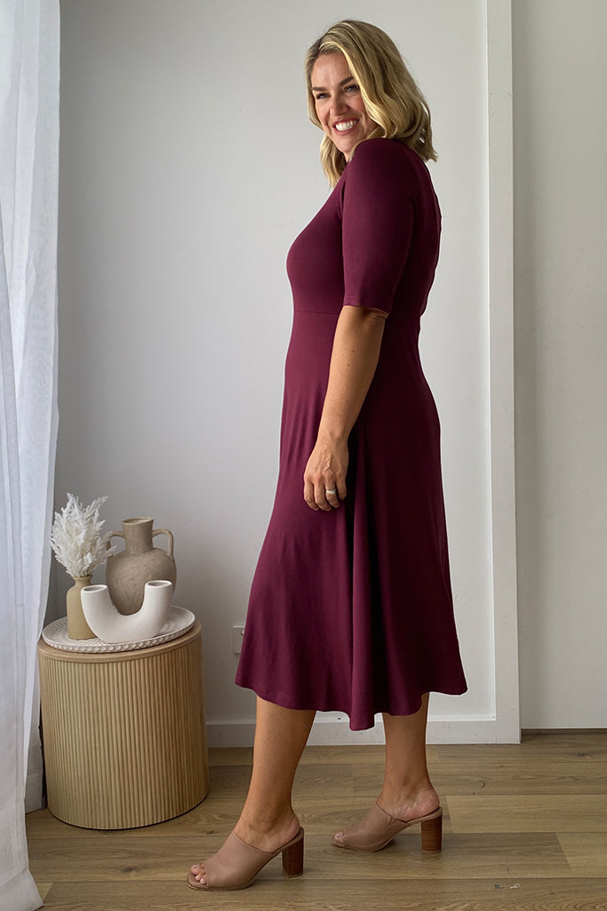 Organic Bamboo Harmony Maternity Dress Dress from Bamboo Body maternity store australia