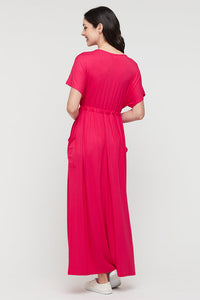 Organic Bamboo Mila Maxi Maternity Dress Dress from Bamboo Body maternity store australia