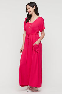 Organic Bamboo Mila Maxi Maternity Dress Dress from Bamboo Body maternity store australia