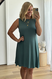 Organic Bamboo Adele Maternity Dress Dress from Bamboo Body maternity store australia