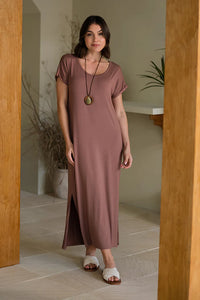 Organic Bamboo Elsie Maternity Dress Dress from Bamboo Body maternity store australia