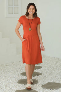 Organic Bamboo Beth Maternity Dress Dress from Bamboo Body maternity store australia