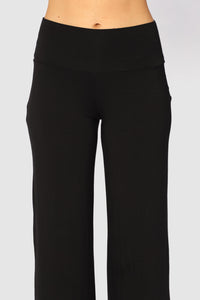Organic Bamboo Luxe Wide Maternity Pants Pants from Bamboo Body maternity store australia