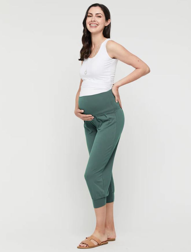 Organic Bamboo Summer Slouch Maternity Pant Pants from Bamboo Body maternity online store brisbane sydney perth australia