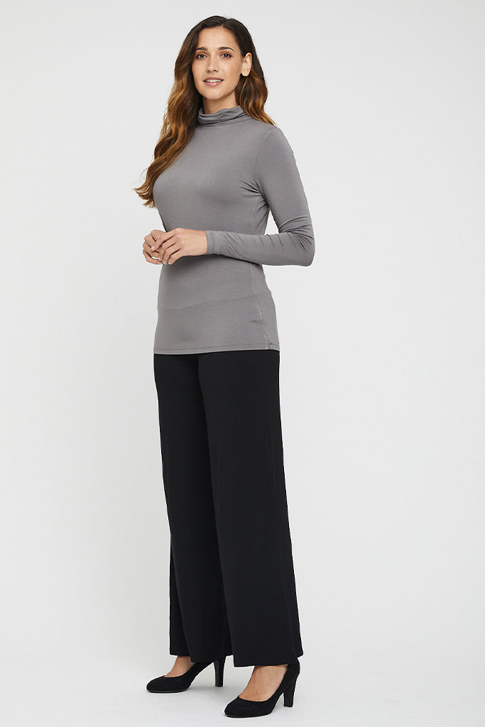 Organic Bamboo Luxe Wide Maternity Pants Pants from Bamboo Body maternity store australia