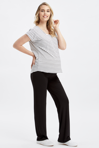 Thumbnail for Organic Bamboo Essential Maternity Pants Pants from Bamboo Body maternity online store brisbane sydney perth australia