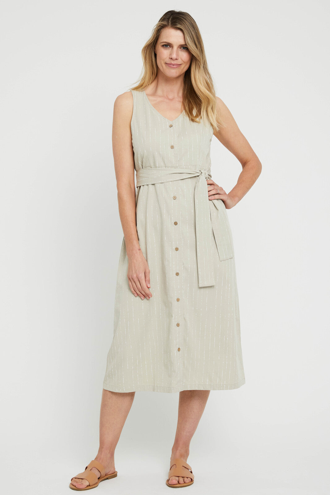 Organic Bamboo Button Front Nursing Dress Dress from Bamboo Body maternity online store brisbane sydney perth australia