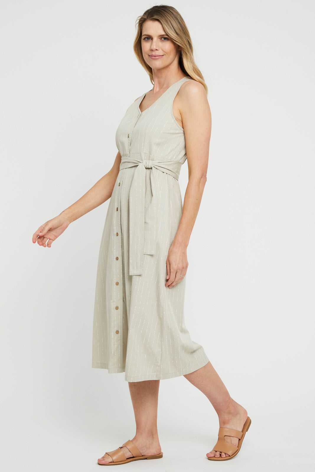 Organic Bamboo Button Front Nursing Dress Dress from Bamboo Body maternity store australia