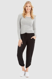 Thumbnail for Organic Bamboo Maternity Pocket Pants Pants from Bamboo Body maternity online store brisbane sydney perth australia