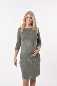 Thumbnail for Vertical Maternity Shift Dress (Final Sale) Dress from Meamama maternity online store brisbane sydney perth australia