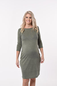 Thumbnail for Vertical Maternity Shift Dress (Final Sale) Dress from Meamama maternity online store brisbane sydney perth australia