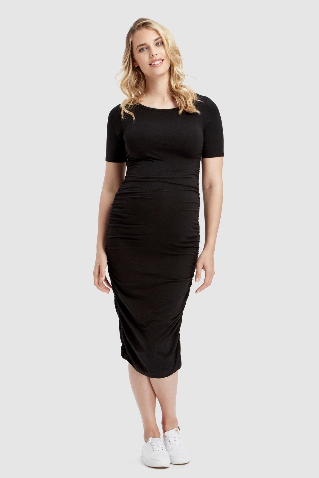 Organic Bamboo Jasper Maternity Dress Dress from Bamboo Body maternity online store brisbane sydney perth australia