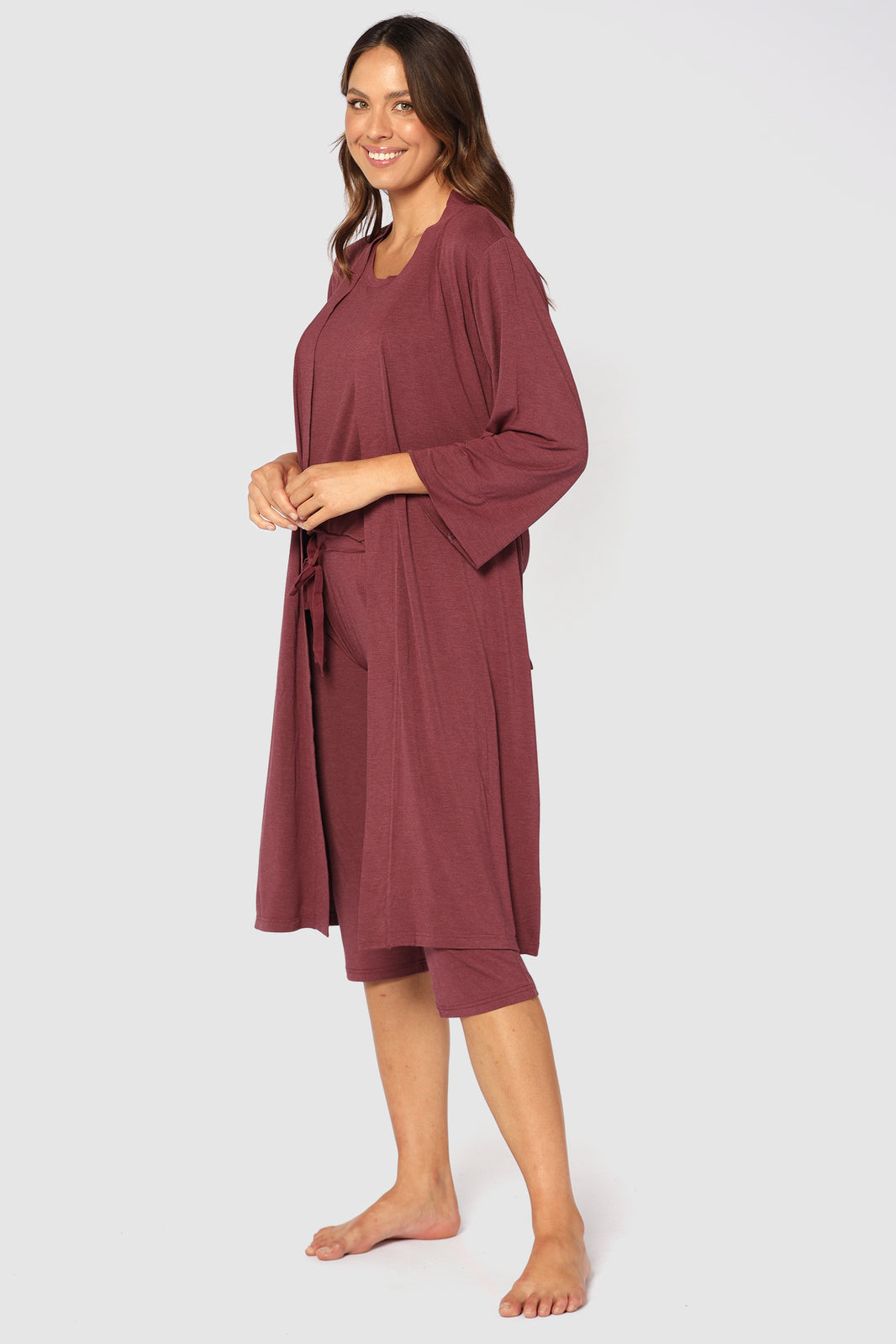 Organic Bamboo Sleepwear Robe Robe from Bamboo Body maternity online store brisbane sydney perth australia