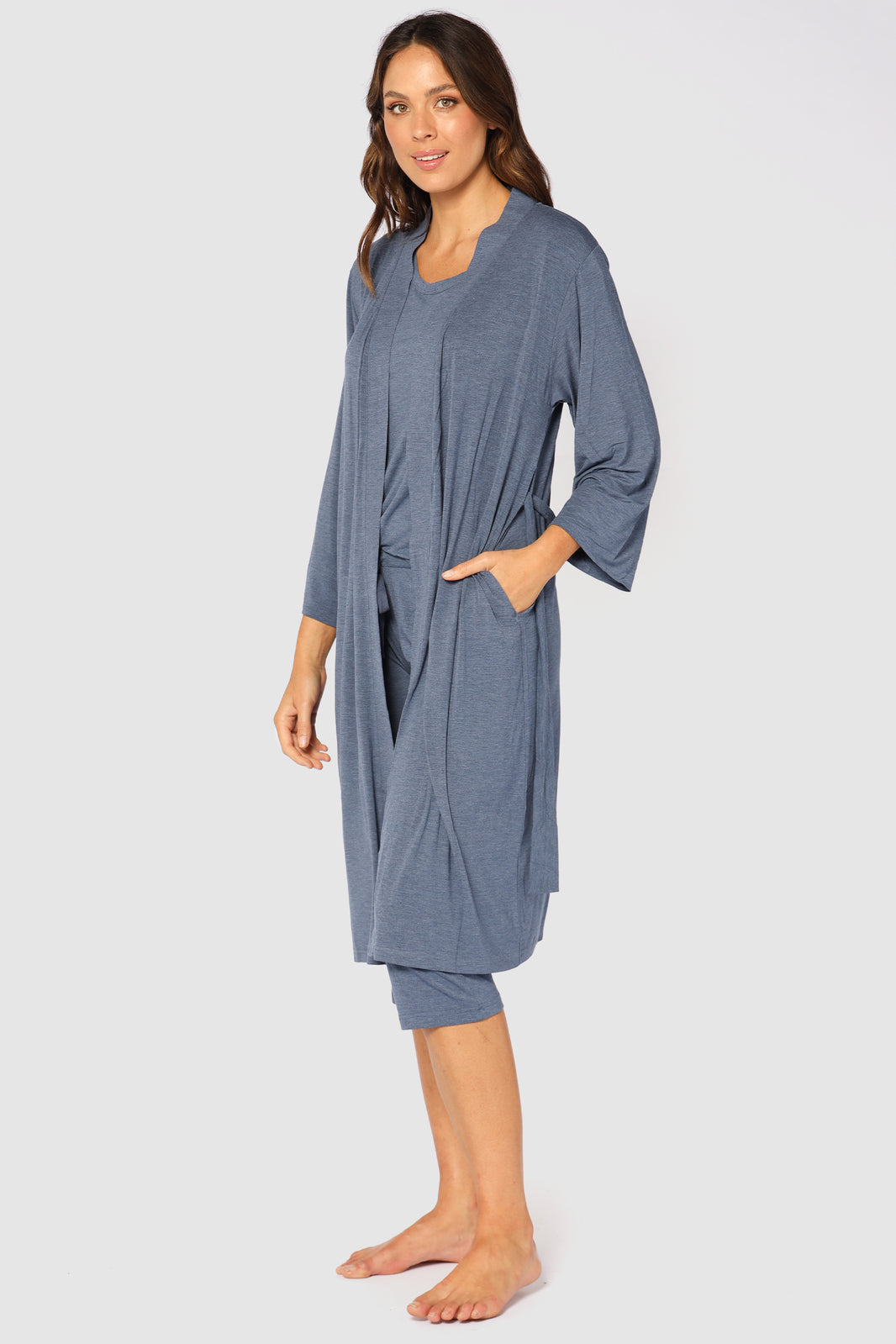 Organic Bamboo Sleepwear Robe Robe from Bamboo Body maternity online store brisbane sydney perth australia