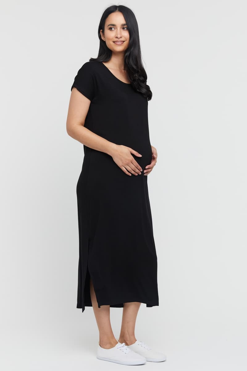 Organic Bamboo Elsie Maternity Dress