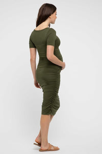 Organic Bamboo Jasper Maternity Dress