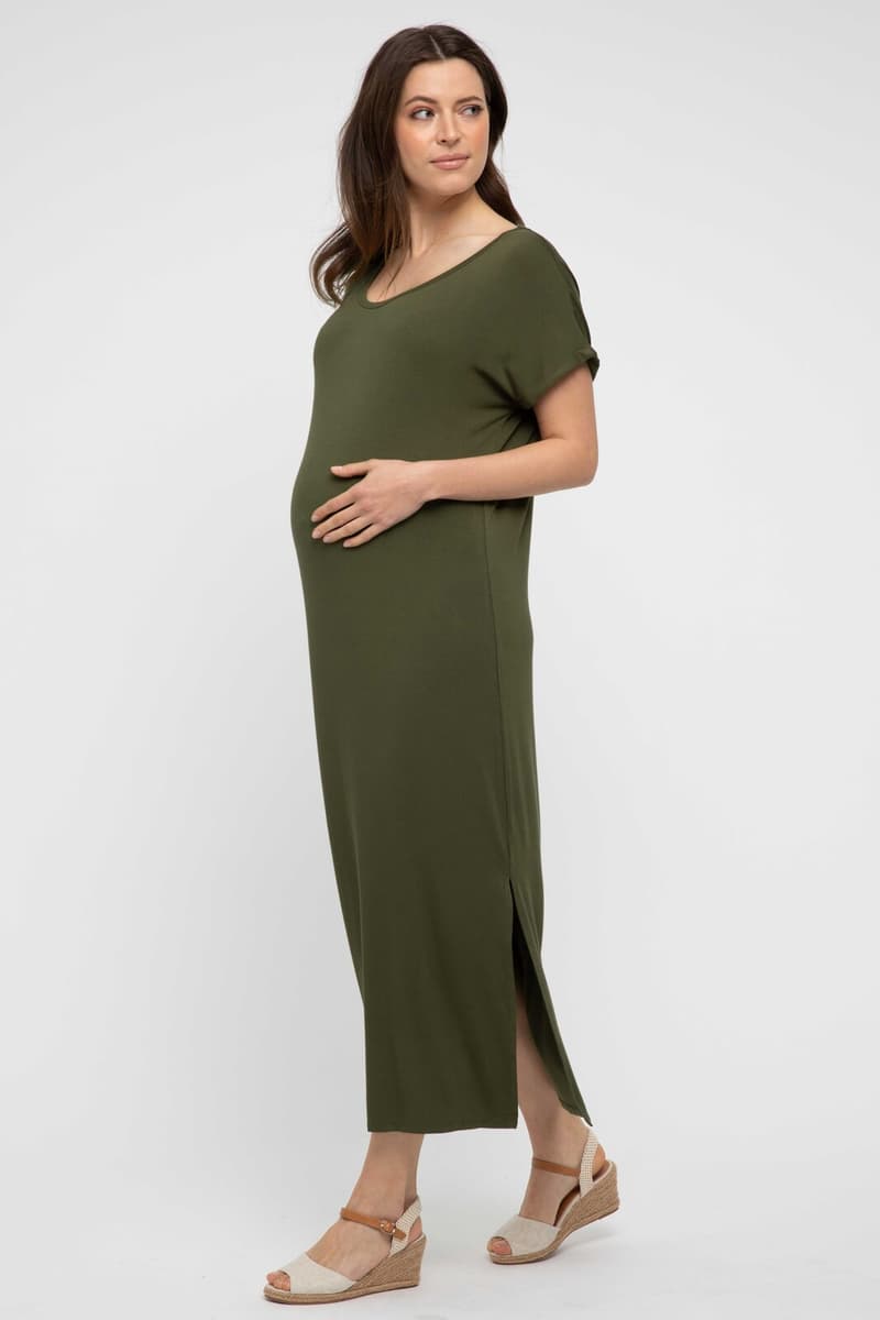 Organic Bamboo Elsie Maternity Dress