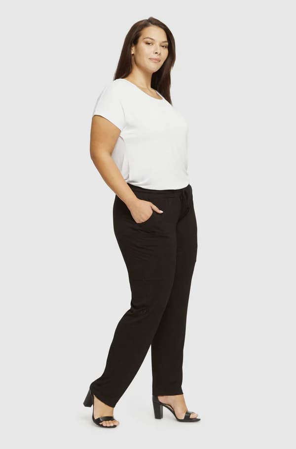 Organic Bamboo Maternity Pocket Pants
