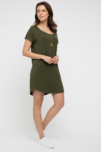 Organic Bamboo Niah T-Shirt Maternity Dress