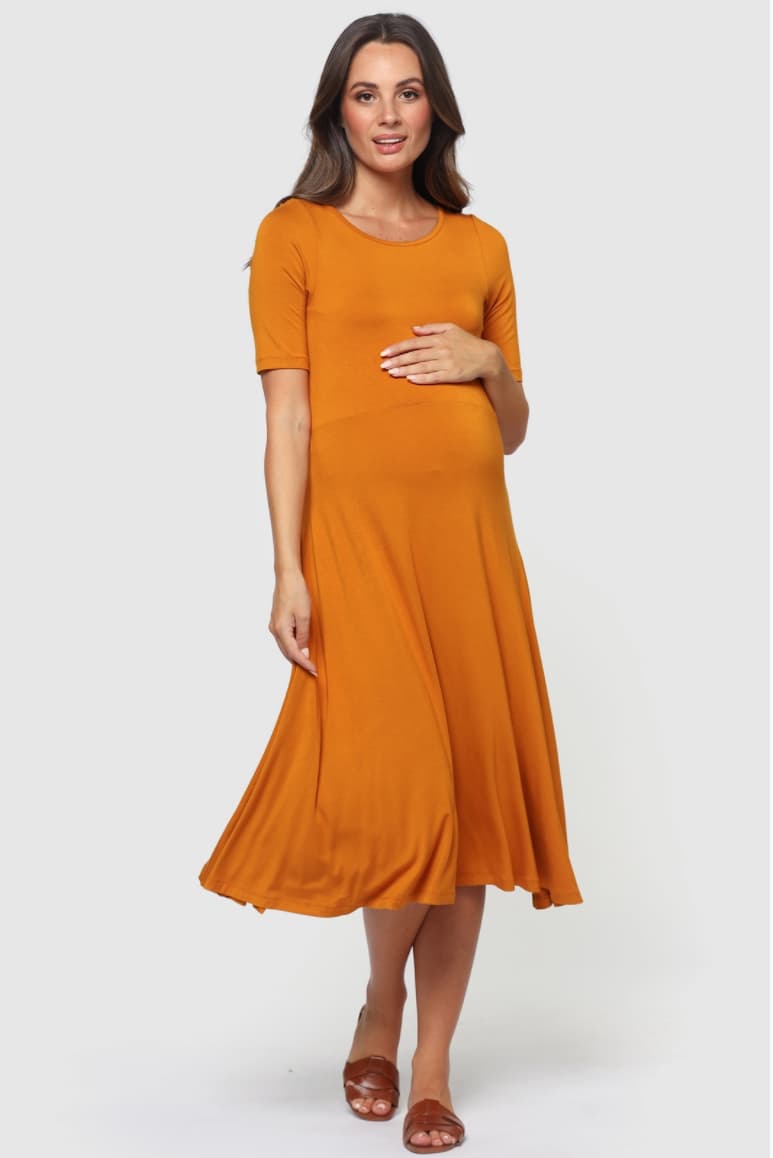 Organic Bamboo Harmony Maternity Dress