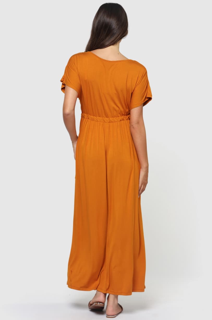 Organic Bamboo Mila Maxi Maternity Dress