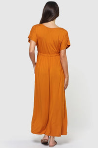 Organic Bamboo Mila Maxi Maternity Dress
