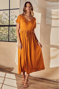 Organic Bamboo Mila Maxi Maternity Dress