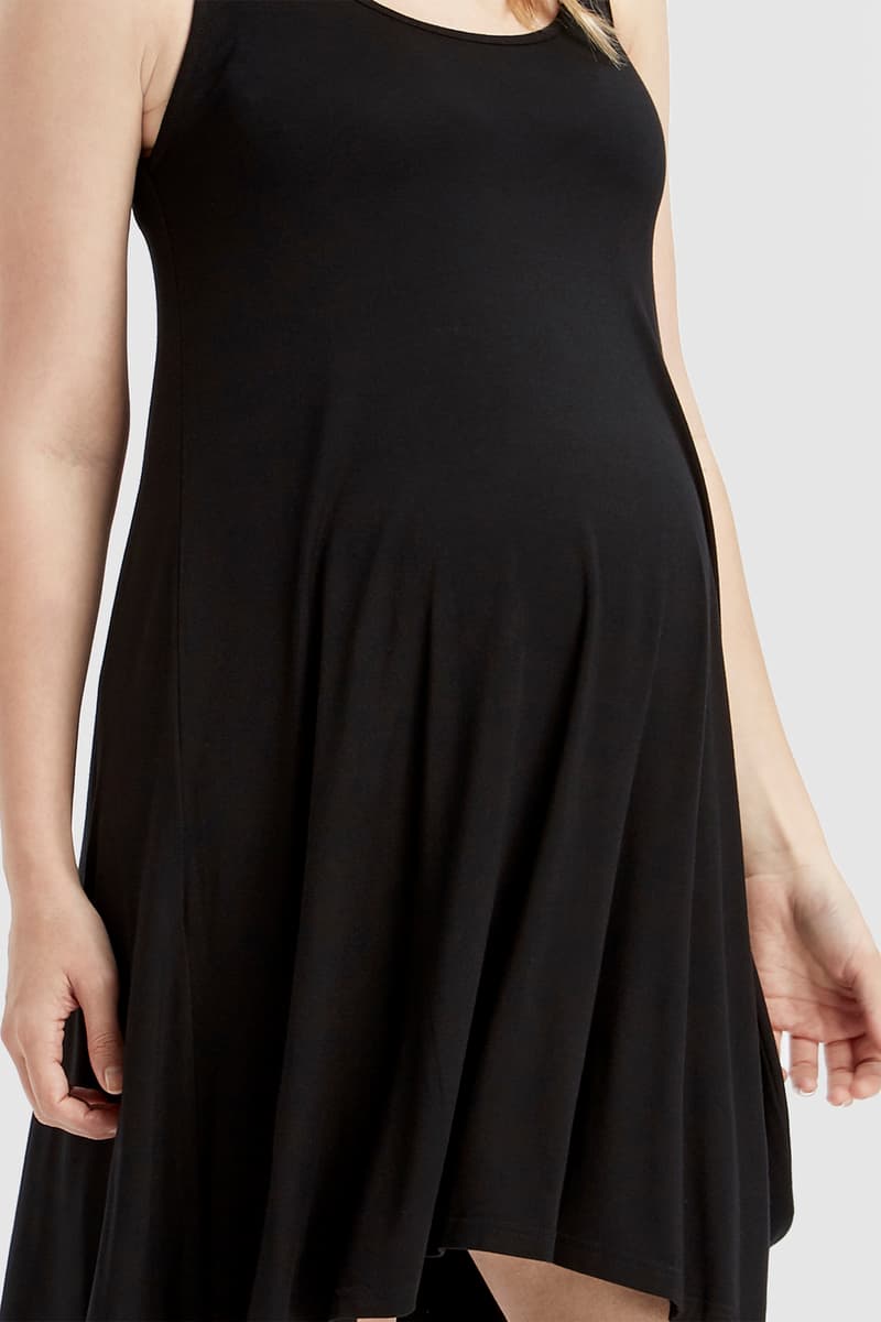 Organic Bamboo Maternity Swing Dress