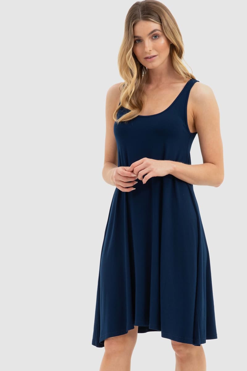 Organic Bamboo Maternity Swing Dress