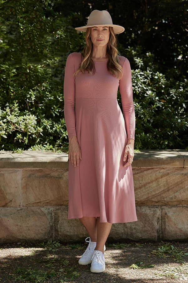 Organic Bamboo Olivia Maternity Dress