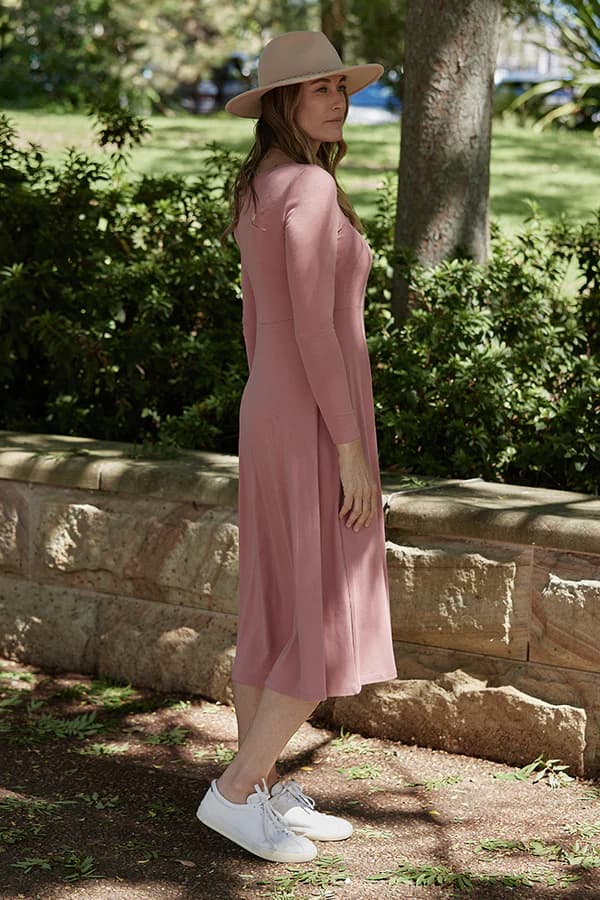 Organic Bamboo Olivia Maternity Dress