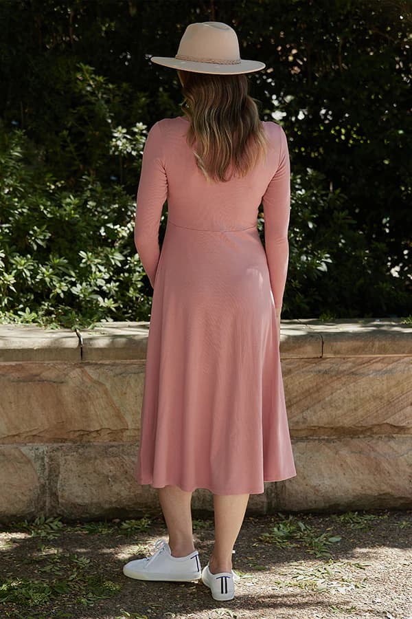 Organic Bamboo Olivia Maternity Dress