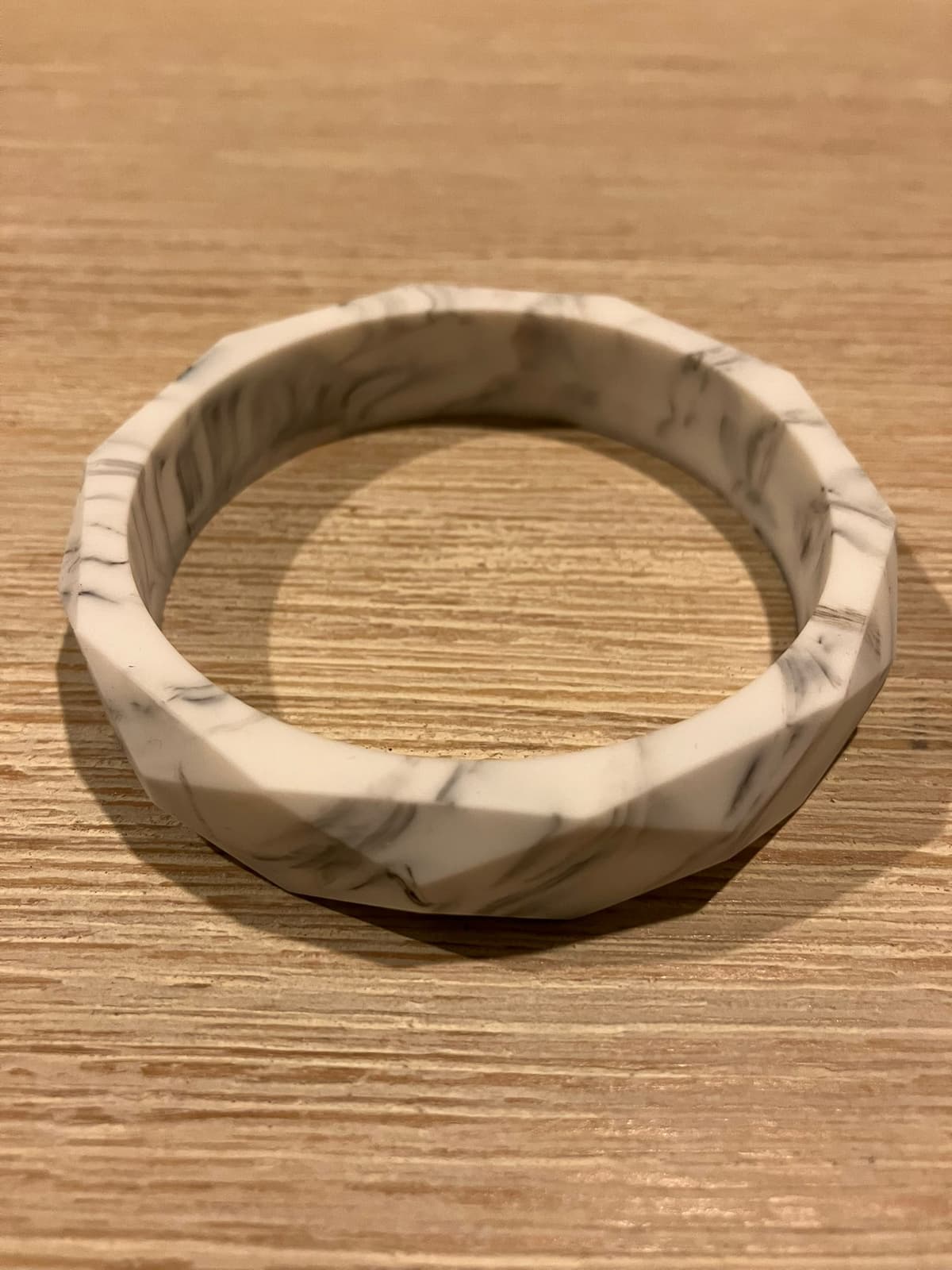 Geo Silicone Teething Bangle